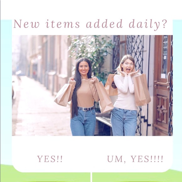 Make Sure To Follow Me! I Add NEW ITEMS DAILY!
